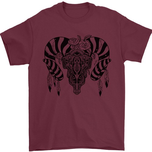 Tribal bull crâne - tribal,