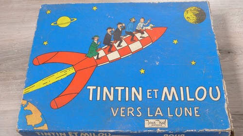 Jeu vintage tintin milou - tintin,
