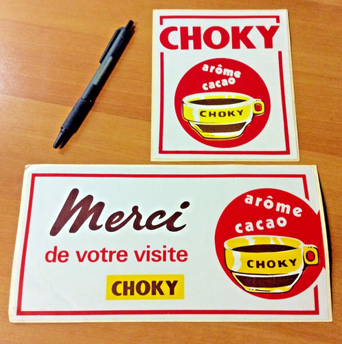 Gros autocollant ancien - 2,