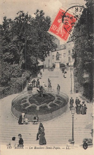 Blois les escaliers - , denis