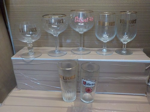 Verre ancien biere brasserie - 7,