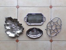 Lot inox 1 : petits plats et dessous de plat