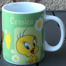 Tasse Titi Corsica Star Line, Titi Et Grosminet,  Sylvestre, Mug, Warner Bros