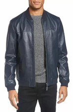 Veste de motard neuve en cuir