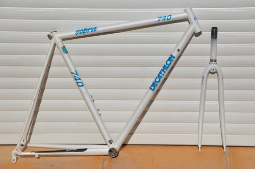 Cadre fourche vélo de - cadre, et