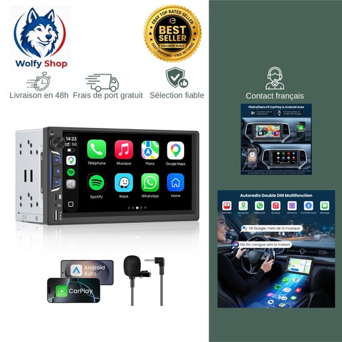 Autoradio din bluetooth 7 - 2,