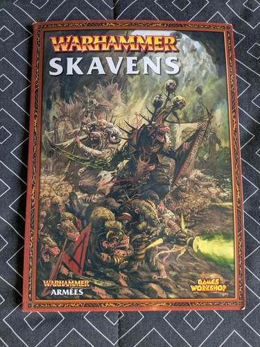 Warhammer livre armée - livre, d'armée