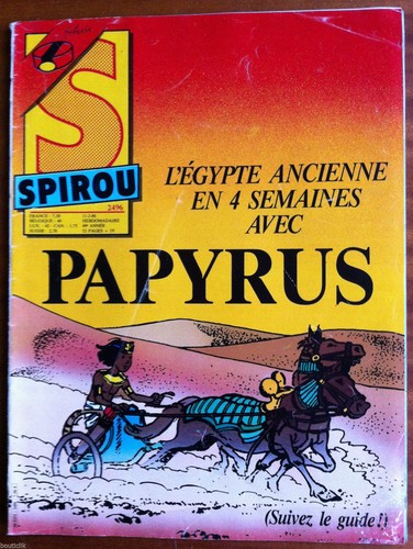 Spirou 2496 l - b)spirou, n°2496;