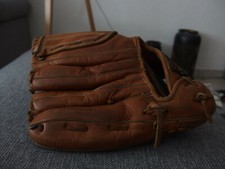 Gant de baseball cuir Wilson dédicacé Ron Santo vintage USA