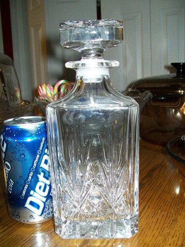 Lead crystal whikey wine - lead,