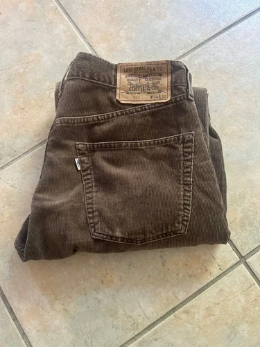 Levi 551 velours - levi's, côtelé