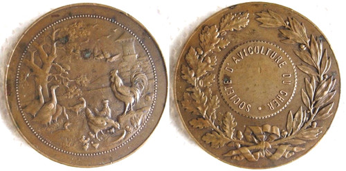 Médaille bronze société - bronze,