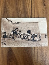 Vintage Postcard Île d’Oléron – Scène de pêche et Château – 1910s CPA