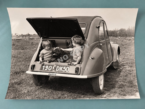 Photo originale citroën - photo, 2cv