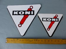Lot de 2 autocollants Sticker KONI amortisseur Aufkleber VINTAGE C14