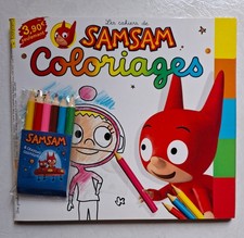 Samsam N°3 + crayons de