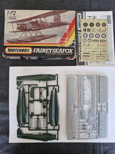 Fairey seafox matchbox - fairey, pk-36