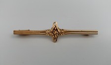 Broche plaque ancienne - plaque, or