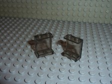 2 x LEGO Smoke panel ref 87552