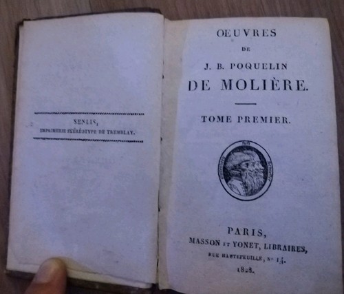 Livre ancien moliere - ancien,