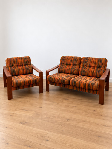 Salon scandinave vintage