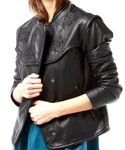 Kookai blouson brodé - kookai,