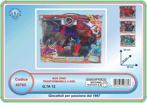 Dino tecno dinosaure robot - x,
