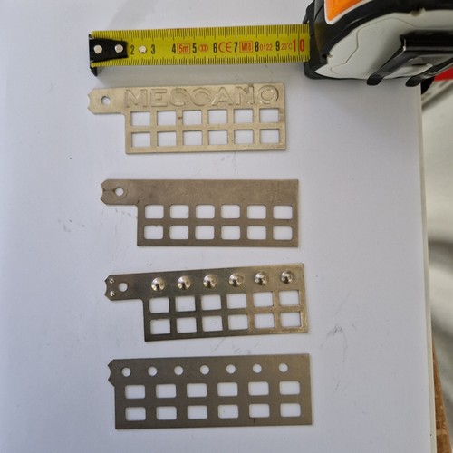 Meccano ancien lot 4 ailes - 4,