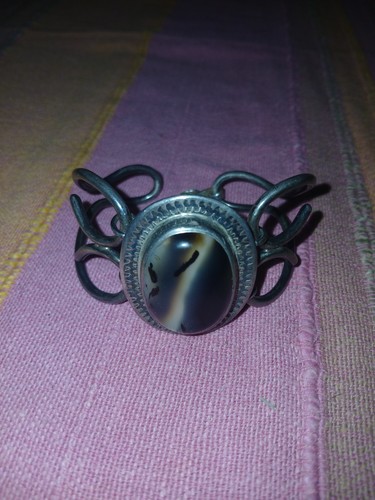 Bracelet ancien argent massif - ancien,
