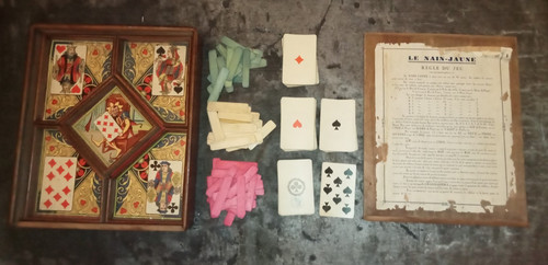 Ancien jeu nain jaune - ancien,