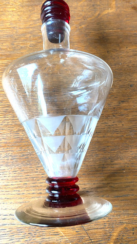 Ancienne carafe art deco - carafe,