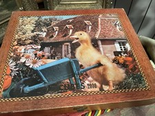 Ancienne Boîte Cubes Vintage