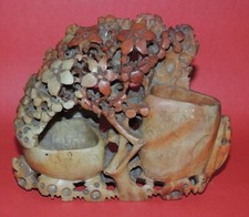 ENCRIER  POT A PINCEAU  FLEURS