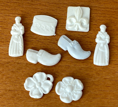Lot fèves plastique - lot,