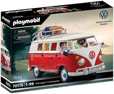 Playmobil réf 70176 neuf collector VW Combi rouge camping-car