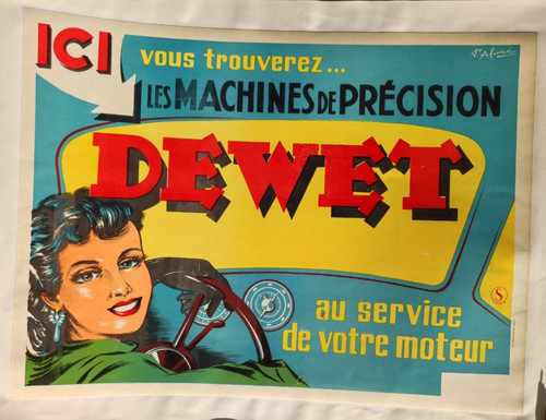 Affiche originale ancienne