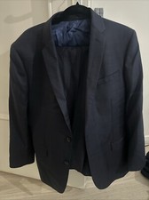 Ensemble de costume, Bleu Marine À Carreaux Taille Slim Fit BURTON