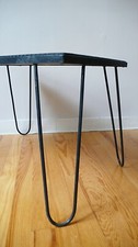 TABLE BASSE en METAL avec