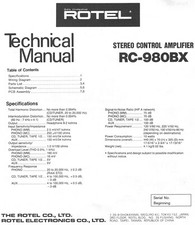 Service Manuel D'Instructions