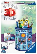Ravensburger - Puzzle 3D Pot à Crayons - Stitch - A partir de 6 Ans - 54 pièces 
