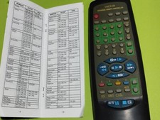 Télécommande universelles pour TV LG Philips .. urc22b-12b  AVEC LIVRET CODE
