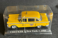 CHECKER Cab New York 1980 - IXO Altaya - Taxis du monde - 1/43