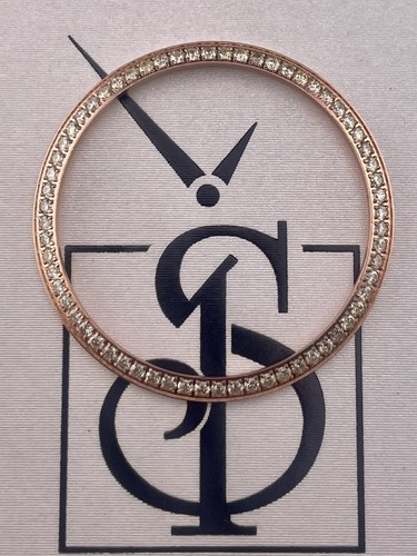 Carat diamant iced bezel - 1,0,