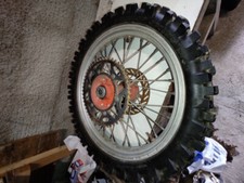 roue arrière ktm 125 mx 125 1990 1991