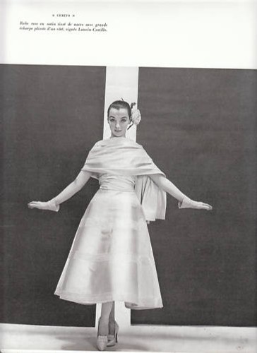 Publicité ancienne robe