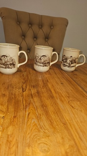 Trois mugs staffordshire - staffordshire, –