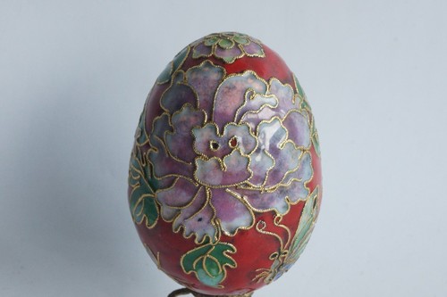 œuf émaux cloisonnés - émaux,
