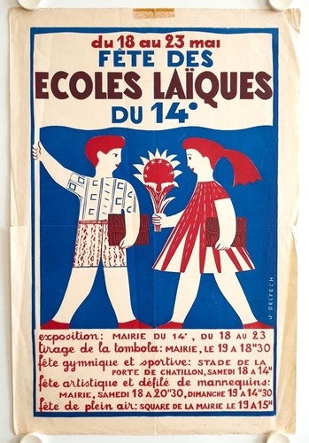 Affiche fête des ecoles - fÊte,