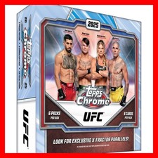 2025 Topps Chrome UFC Mega box
