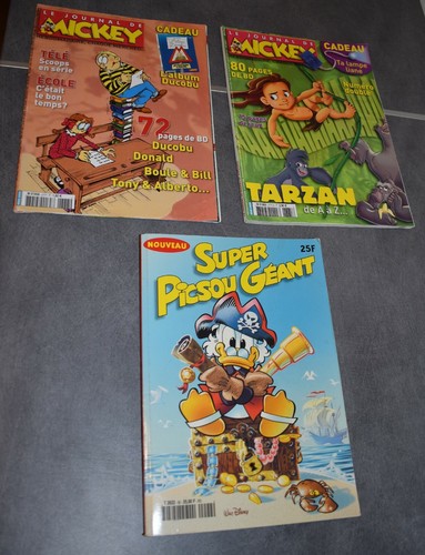 Lot super picsou géant - picsou,